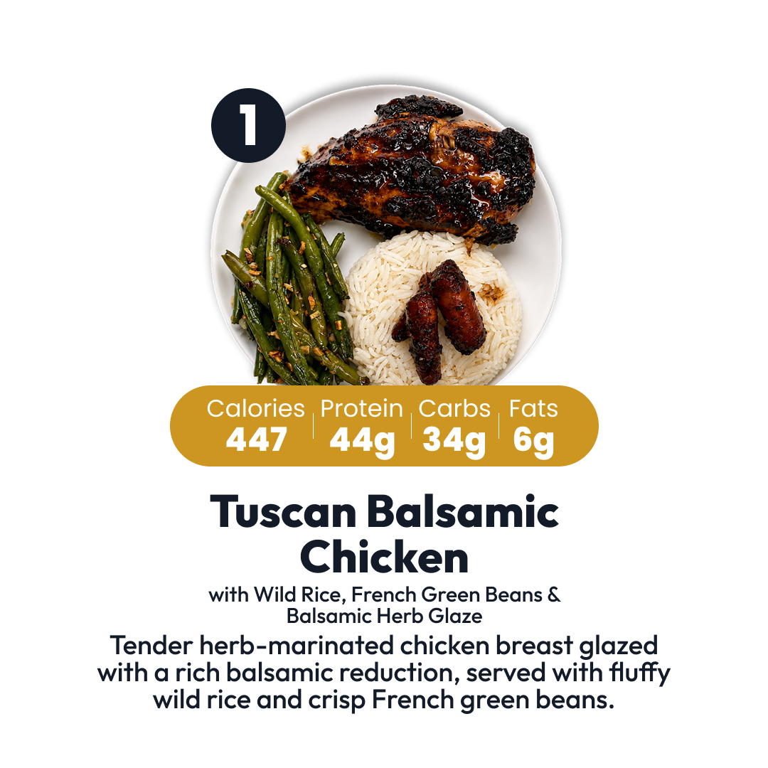 EXCLUSIVE 5 (+1 FREE) Meal Plan