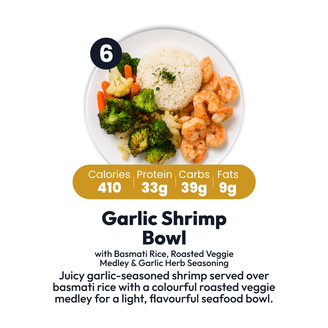 EXCLUSIVE 5 (+1 FREE) Meal Plan