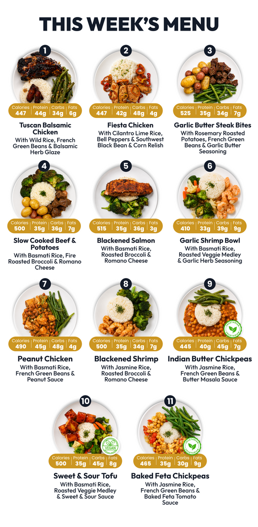 EXCLUSIVE 5 (+1 FREE) Meal Plan